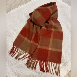 Cashmere Plaid Scarf